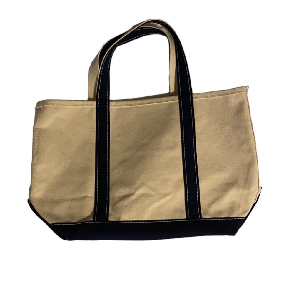 L.L. Bean Boat and Tote, Open- Top Medium with Regular Handles